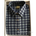 Flanell Stoff Business Shirt
